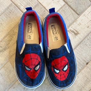 Baby GAP Spider-Man slip on shoes